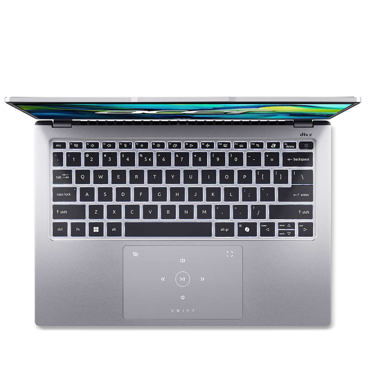 Notebook Acer Swift Go 14 Intel Core Ultra 5 512GB SSD 16GB Ram Windows 11 Silver